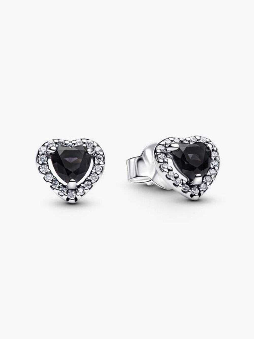 Pandora Elevated Heart Stud Earrings